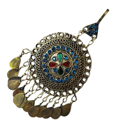 #WJ025 Headpiece (Metal, Multicolor)