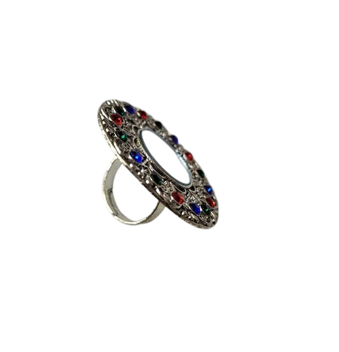 #WJ033 Ring Piece (Metal, Multicolor)
