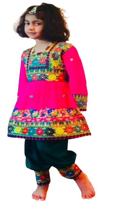 #GSD007 Short Dress (Chiffon, Pink)