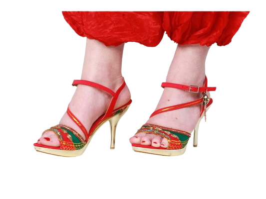 #WFW008 Shoes (Heels, Multicolor)