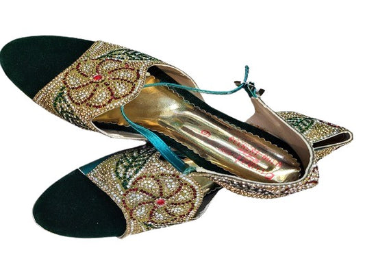 #WFW031 Shoes (Heels, Green)