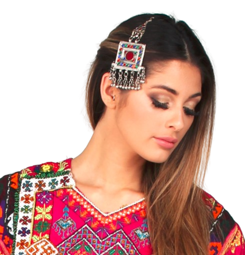 #WJ011 Headpiece (Metal, Multicolor)