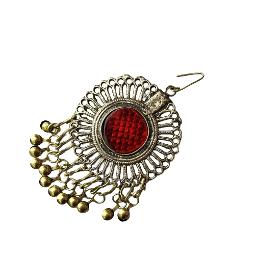 #WJ021 Headpiece (Metal, Red)