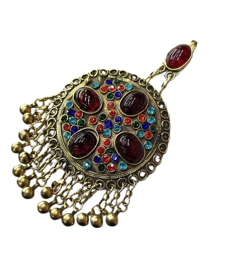 #WJ022 Headpiece (Metal, Multicolor)