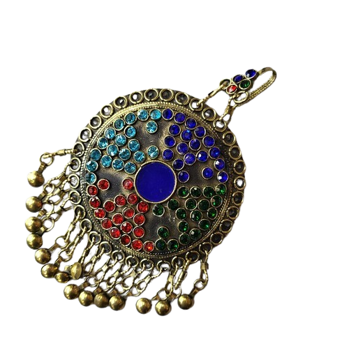 #WJ024 Headpiece (Metal, Multicolor)