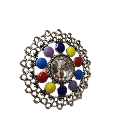 #WJ027 Ring Piece (Metal, Multicolor)