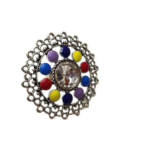 #WJ027 Ring Piece (Metal, Multicolor)