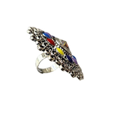 #WJ027 Ring Piece (Metal, Multicolor)