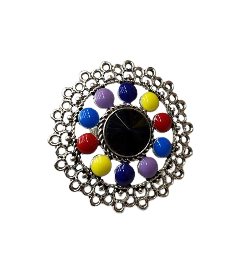 #WJ028 Ring Piece (Metal, Multicolor)