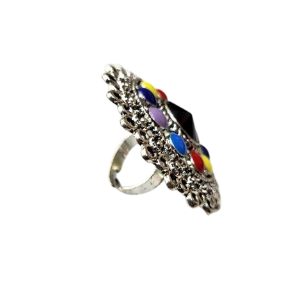 #WJ028 Ring Piece (Metal, Multicolor)