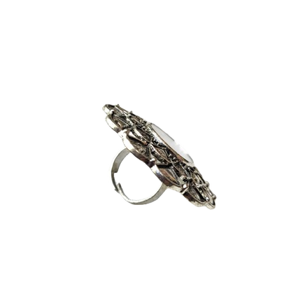 #WJ029 Ring Piece (Metal, Grey)