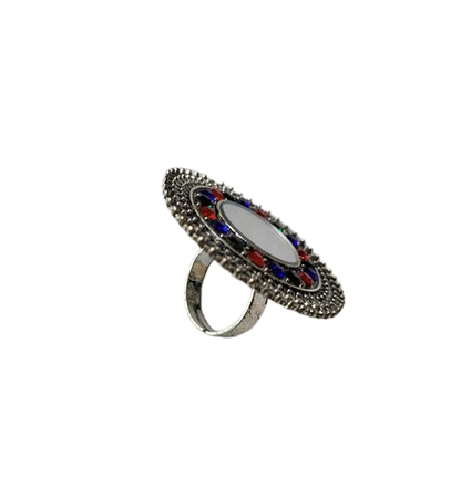 #WJ032 Ring Piece (Metal, Multicolor)