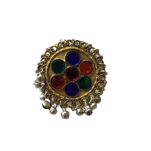 #WJ034 Ring Piece (Metal, Multicolor)